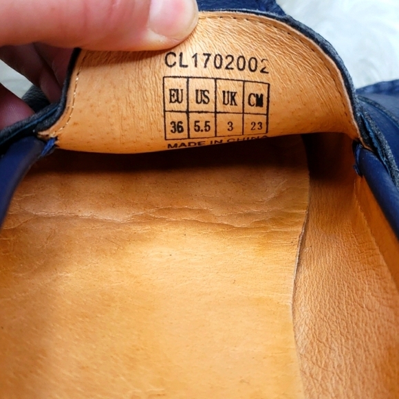 JENN ARDOR Navy Penny Driving Loafers Slip-On 5.5 - Picture 7 of 8